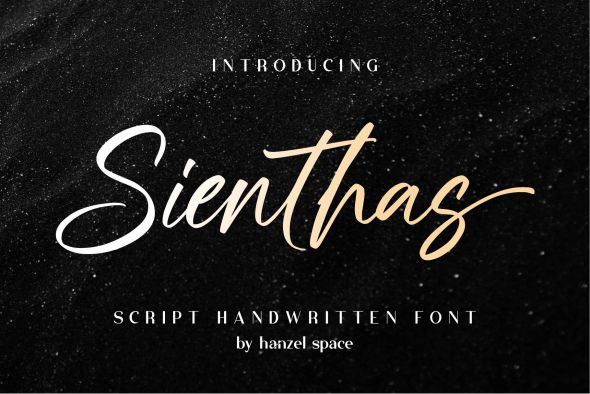 Sienthas Handwritten Font