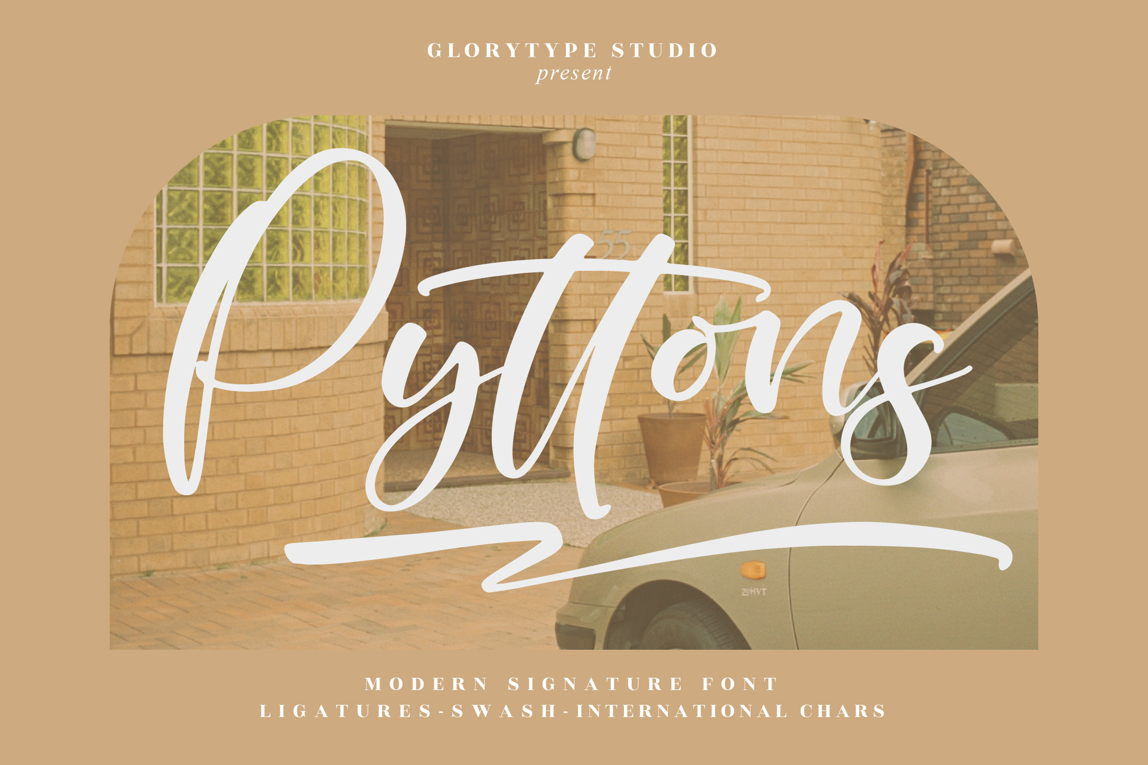 Pyttons – Modern Signature Font