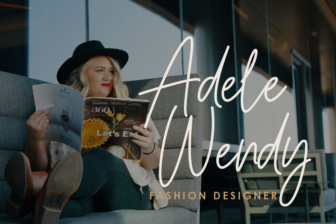 Richella Script Font preview image 3