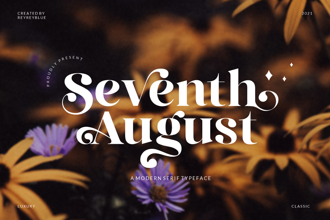 Seventh August Serif Font