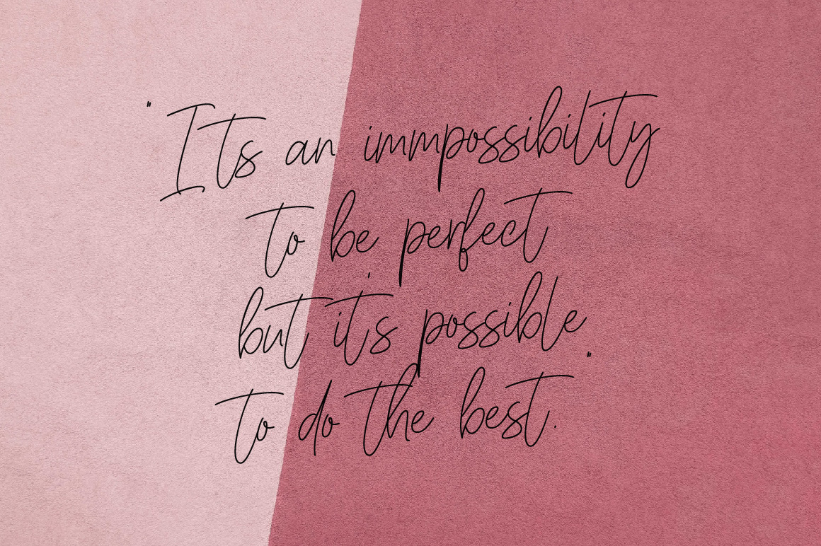 Sanderland Signature Font preview image 4