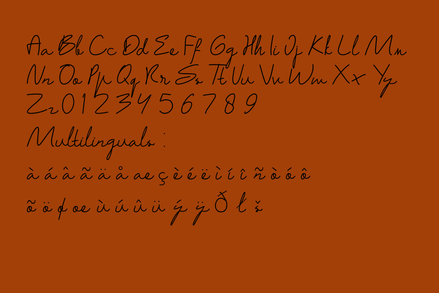 Samantha Typeface preview image 2