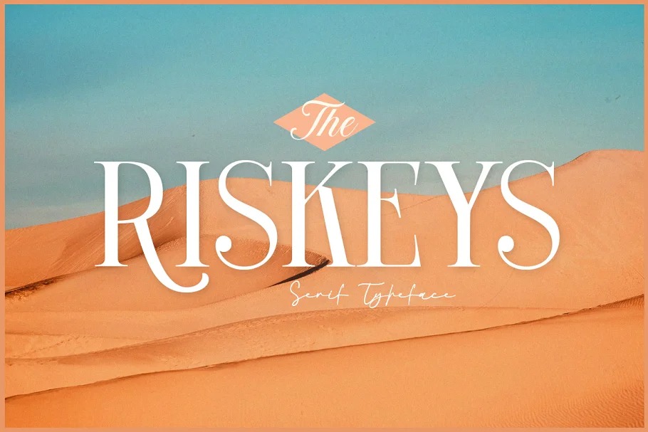 The Riskeys Serif Font