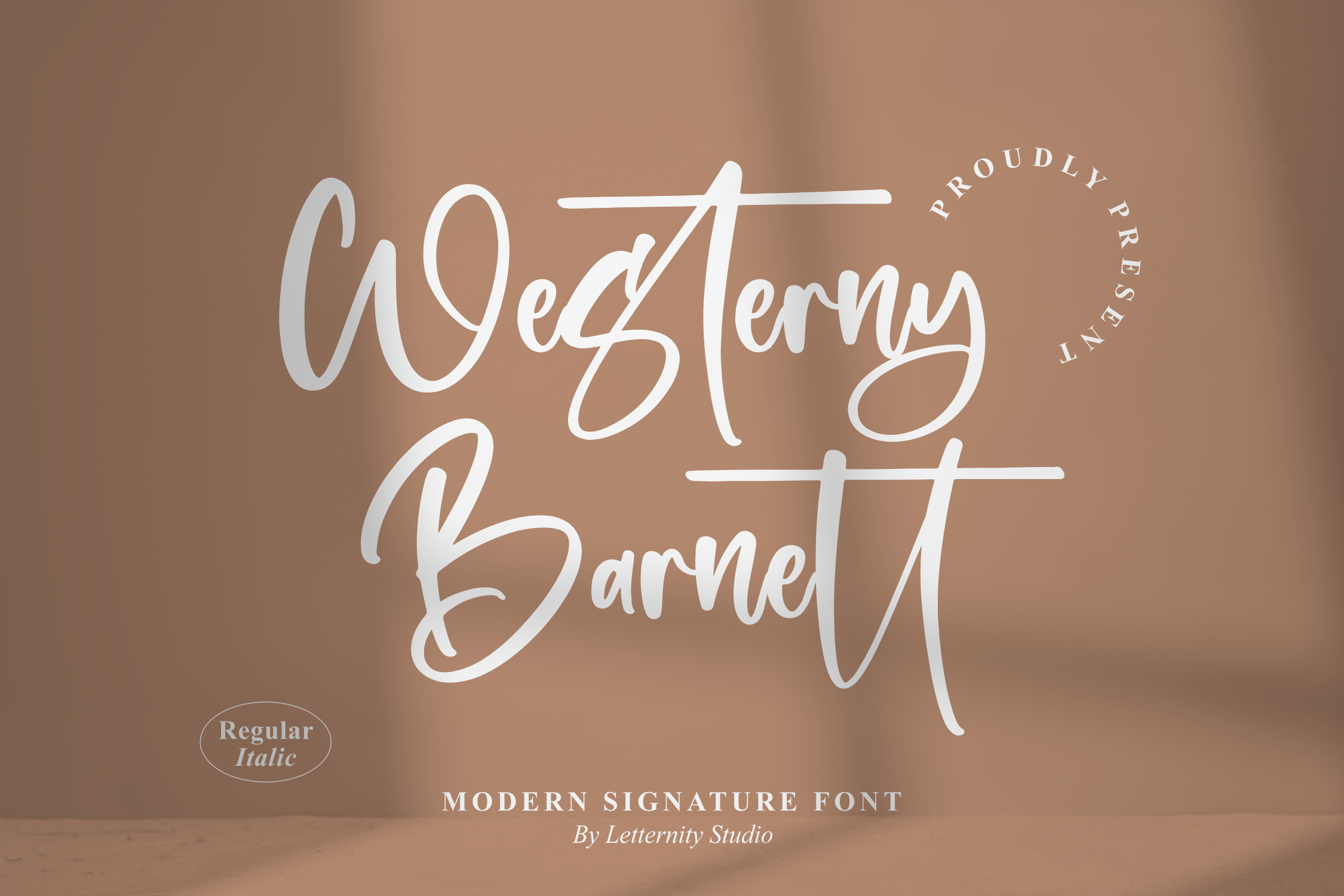 Westerny Barnett Script Font