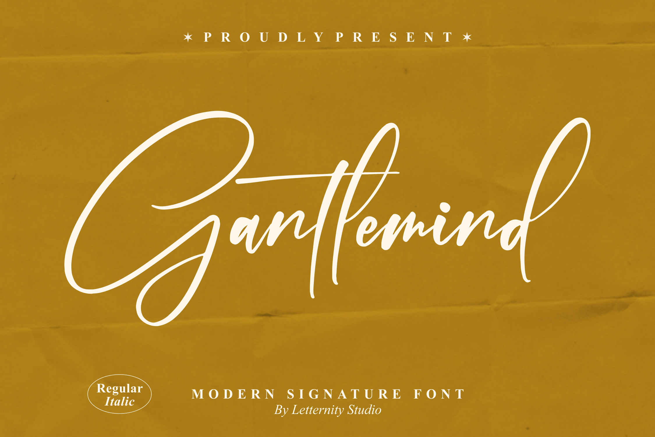 Gantlemind Handwritten Font