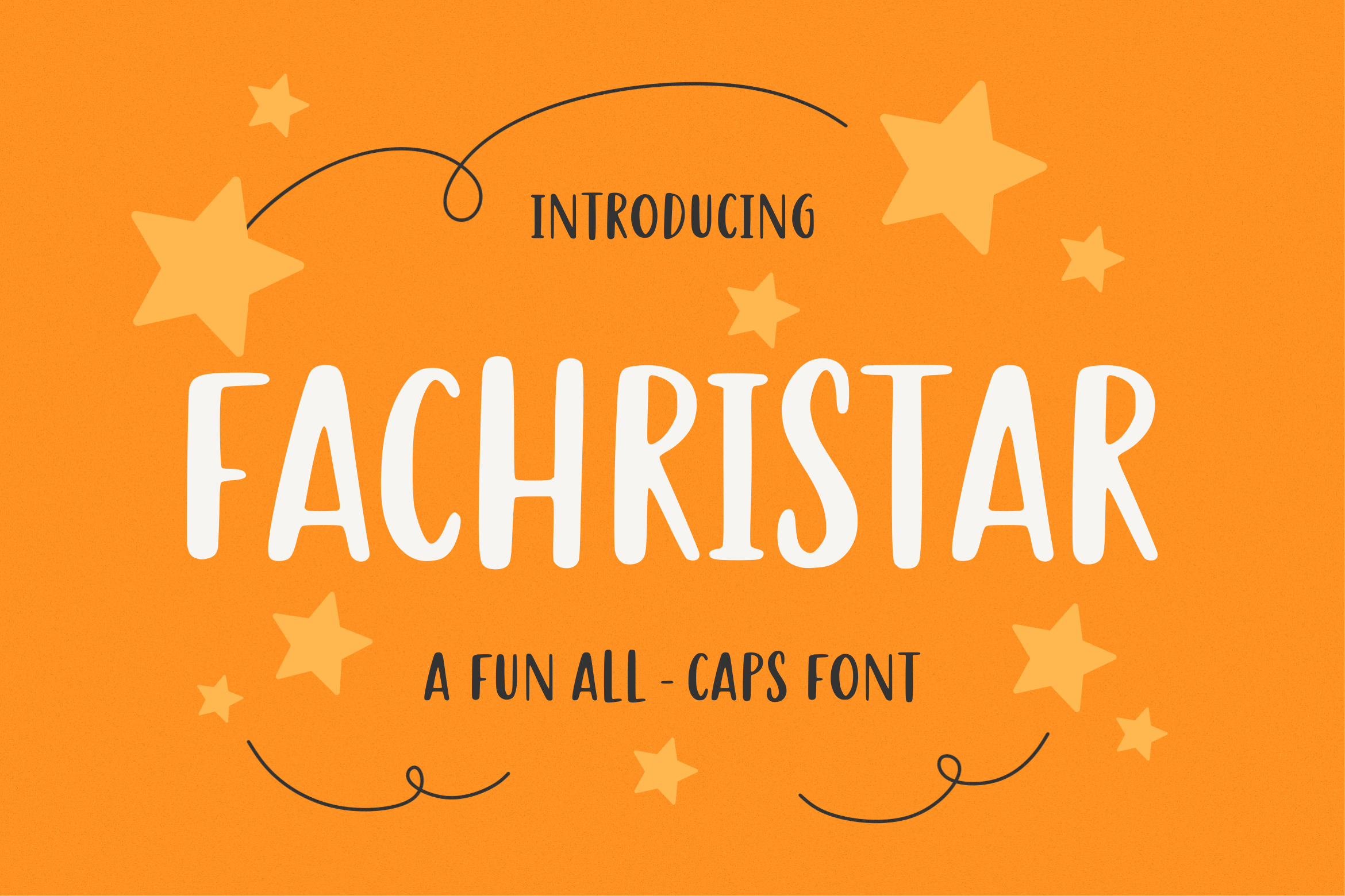 Fachristar Display Font