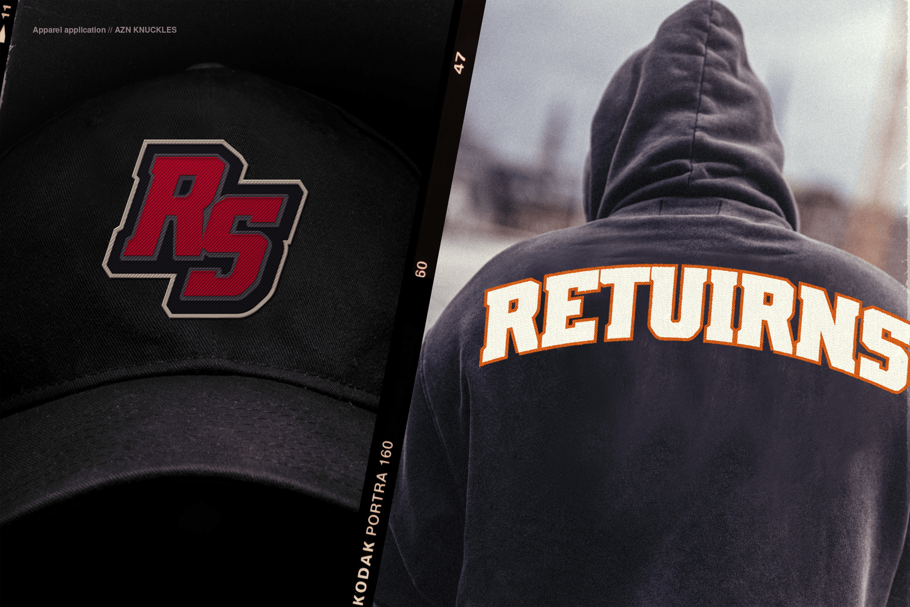 AZN Knuckles Varsity Font preview image 5