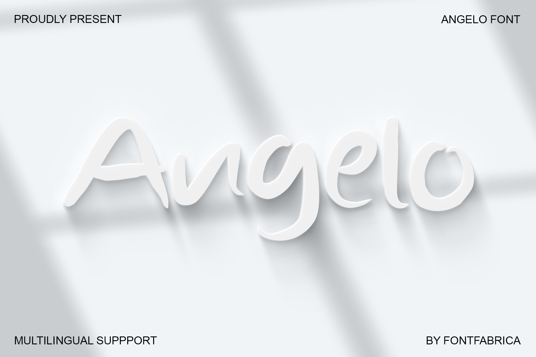 ANGELO Font preview image 2