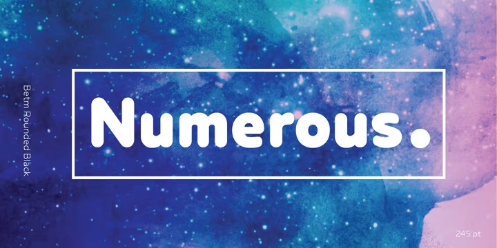 Betm Rounded Font Family preview image 3