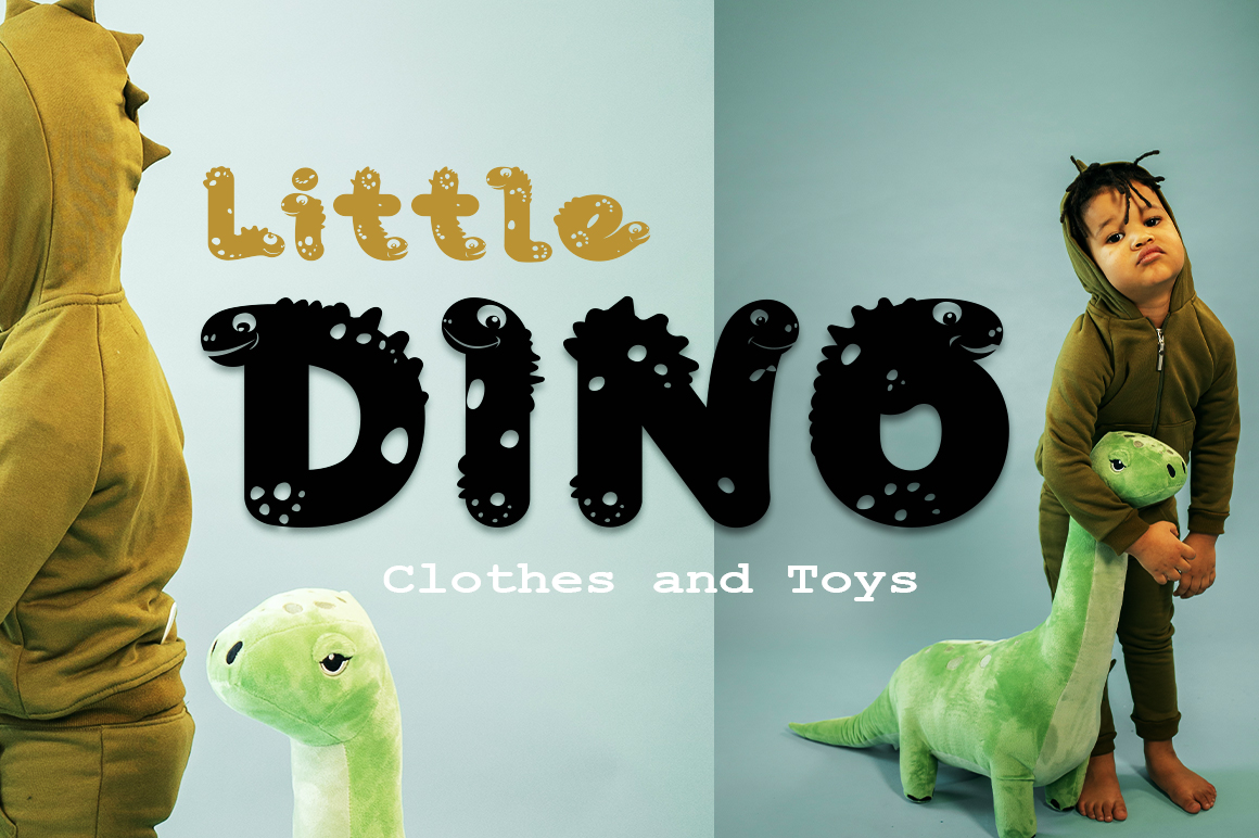 Lucky Dino Font preview image 3