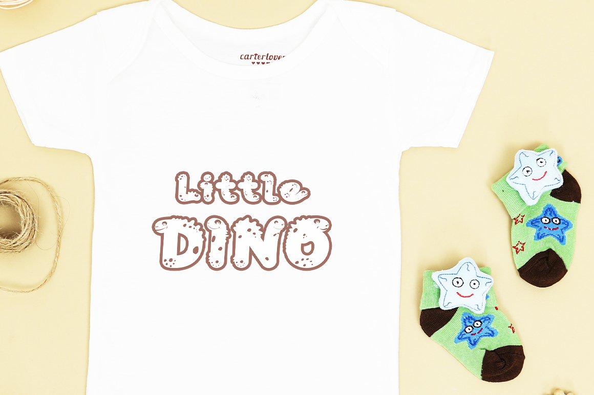Lucky Dino Font preview image 4