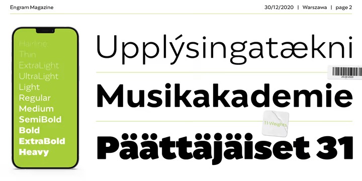Engram Font Family preview image 2