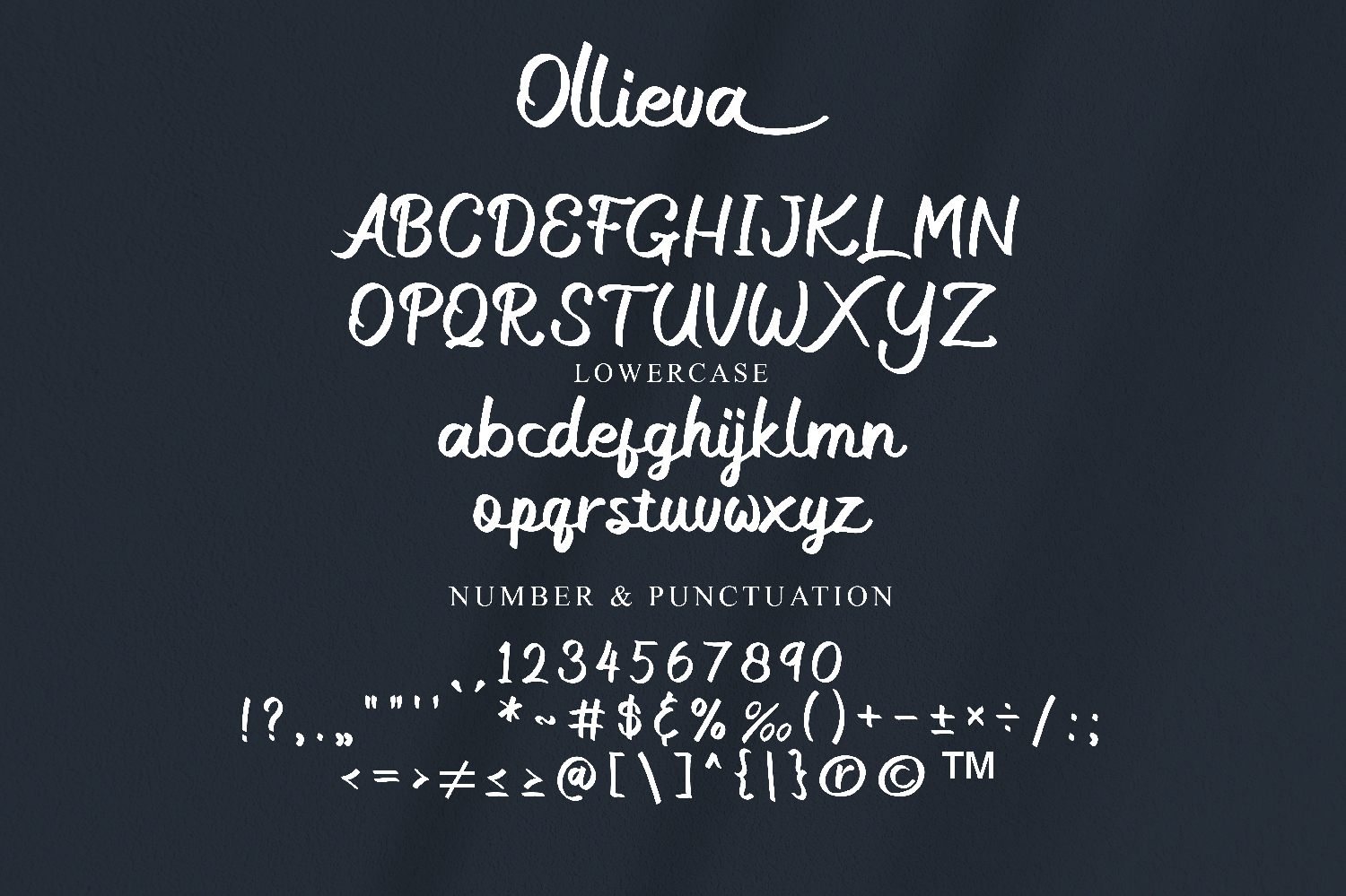 Ollieva Font preview image 4