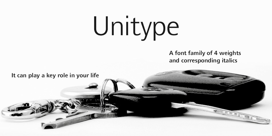 Unitype Font Family preview image 2