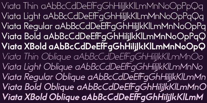 Viata Font Family preview image 3