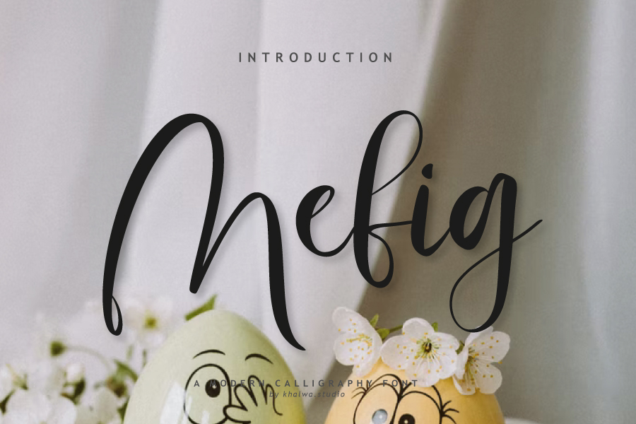 Mefig Script Font