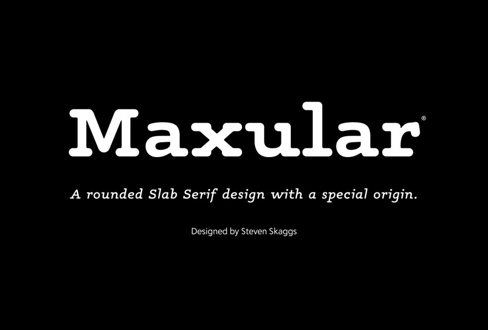 Maxular Slab Serif Font
