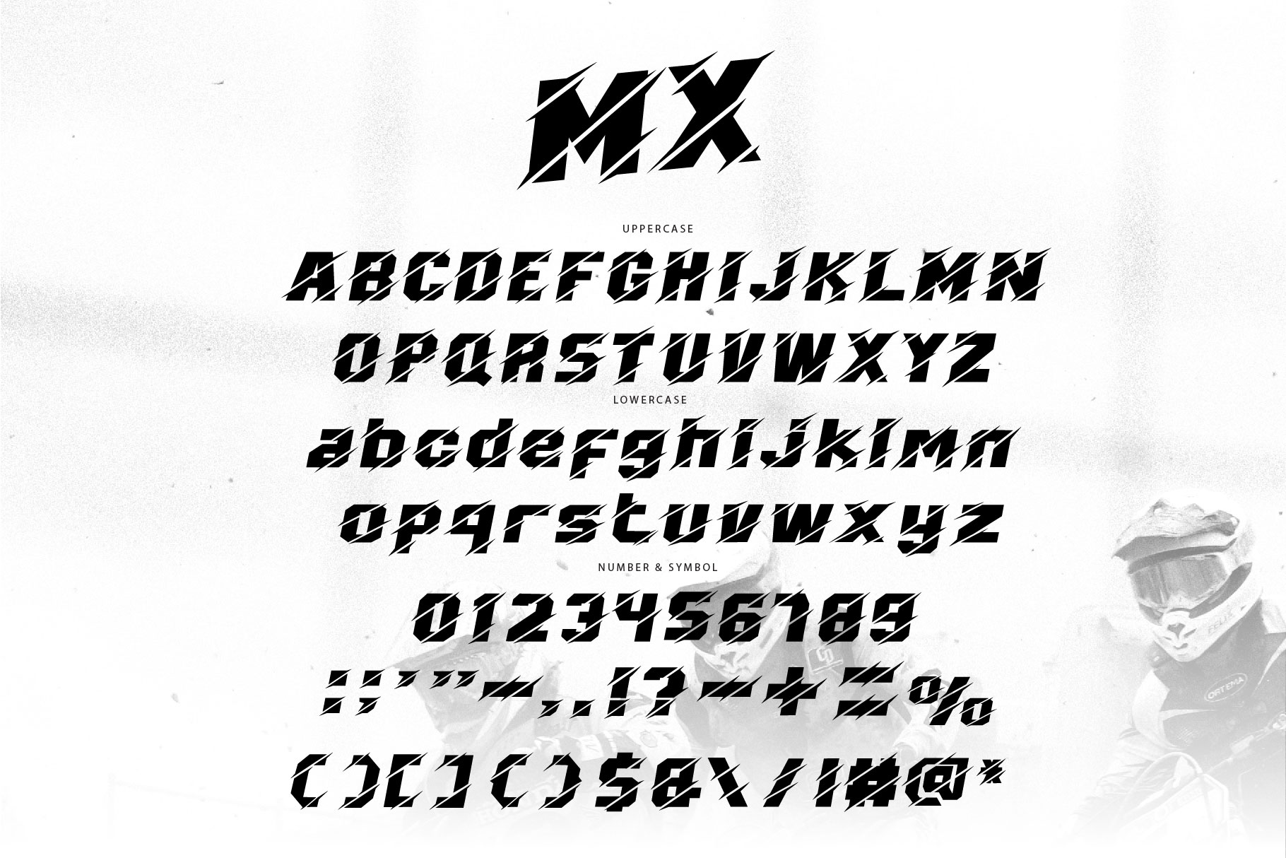 MX Font preview image 4