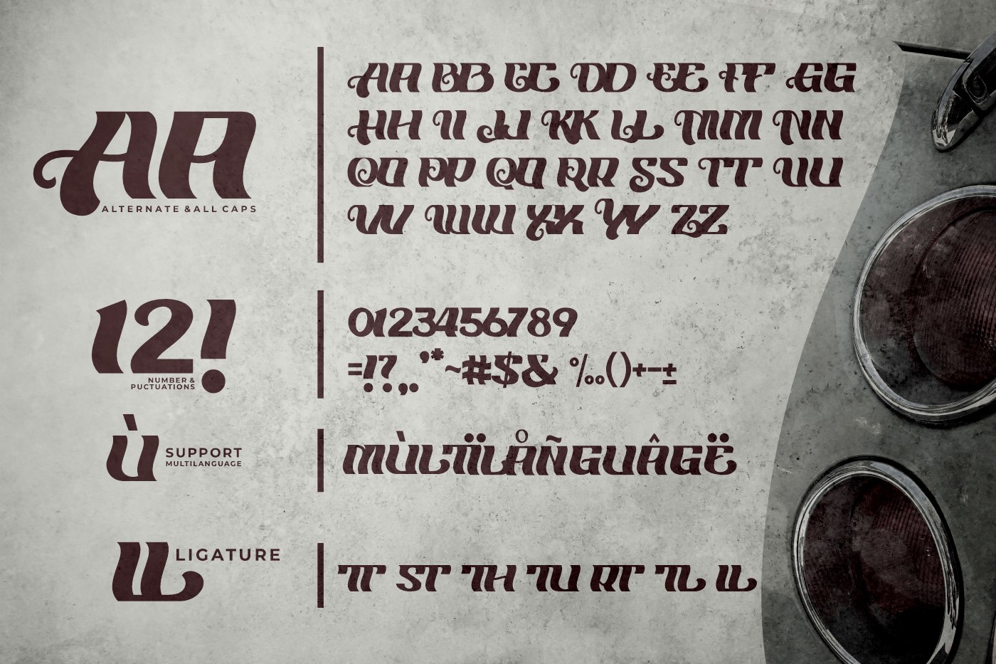 ONTHEL Font preview image 4