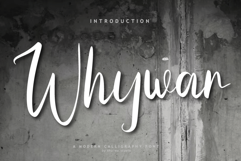 Whywar Font