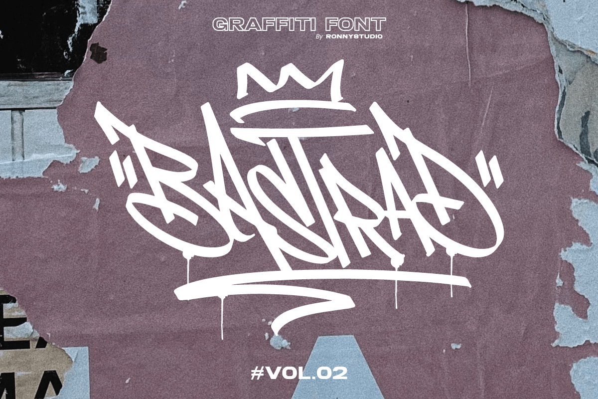 Bastrad Vol.02 Display Font