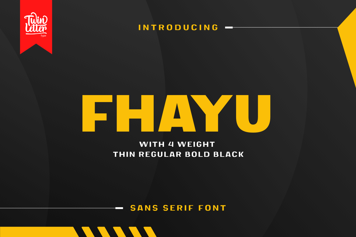 Fhayu Sans Serif Font