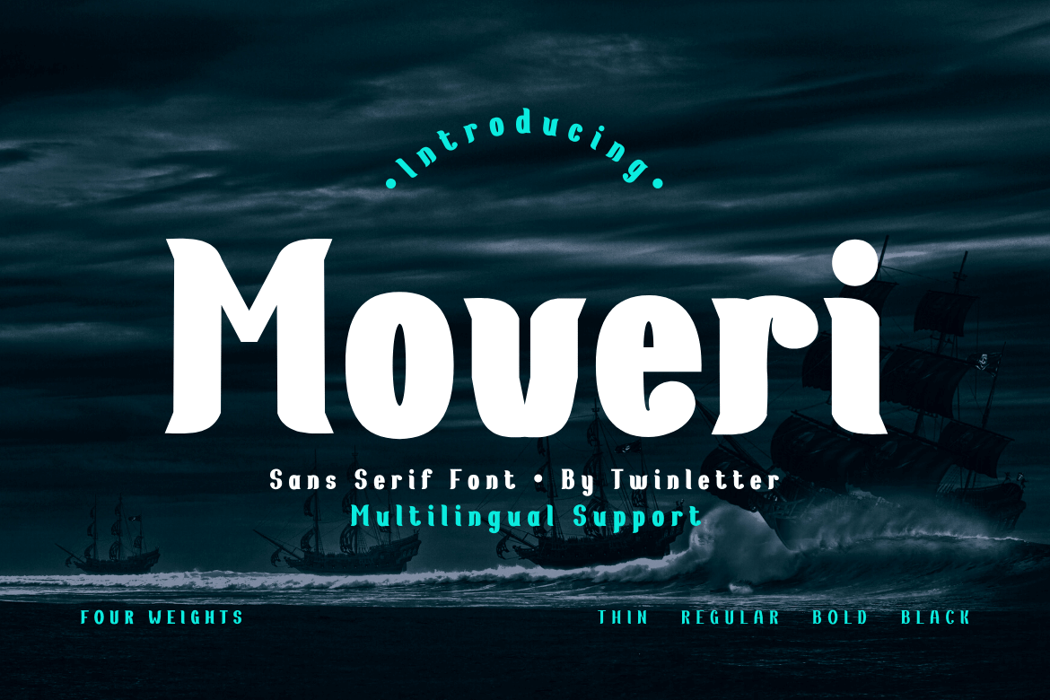 Moveri Display Font