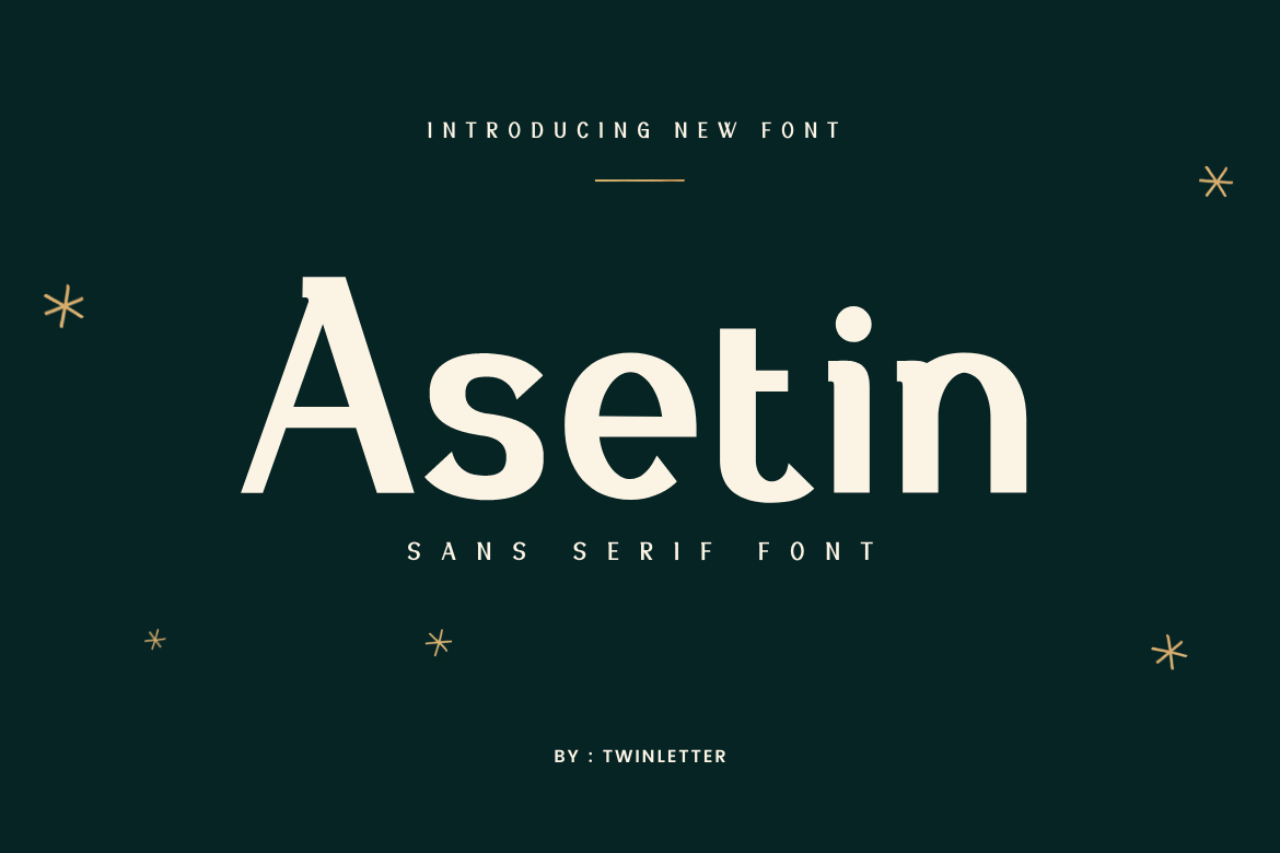 Asetin Sans Serif Font