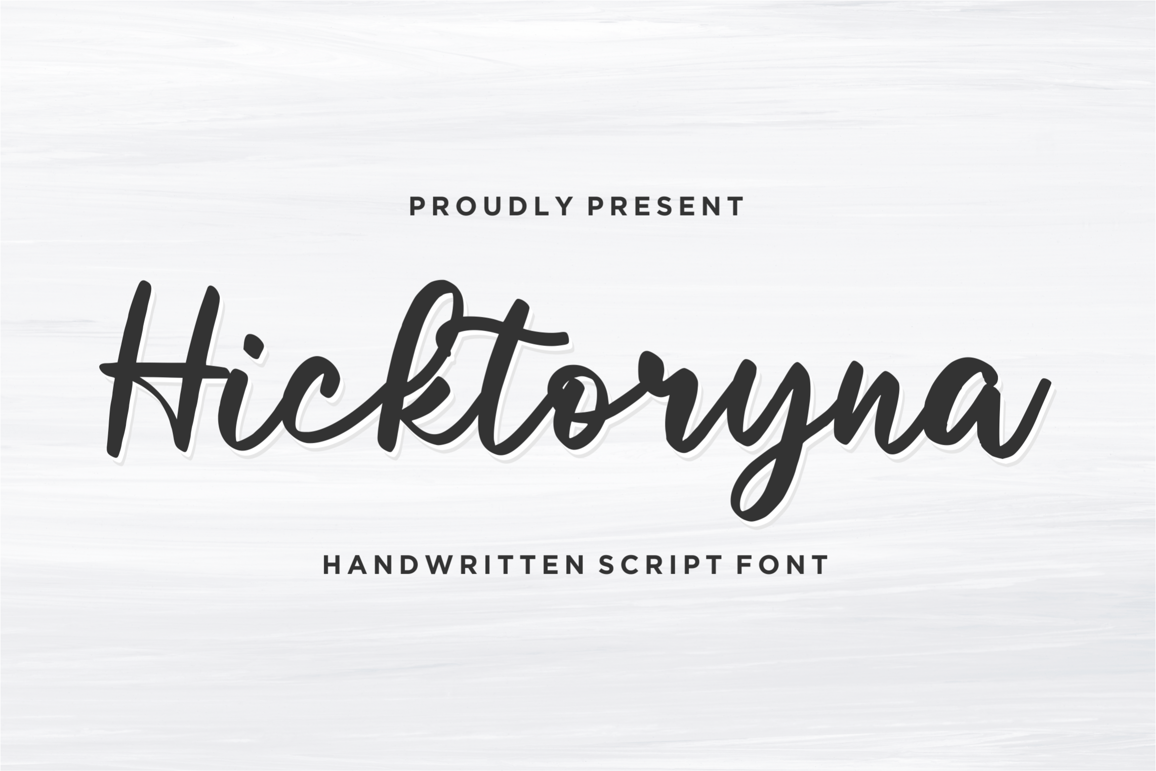 Hicktoryna Script Font