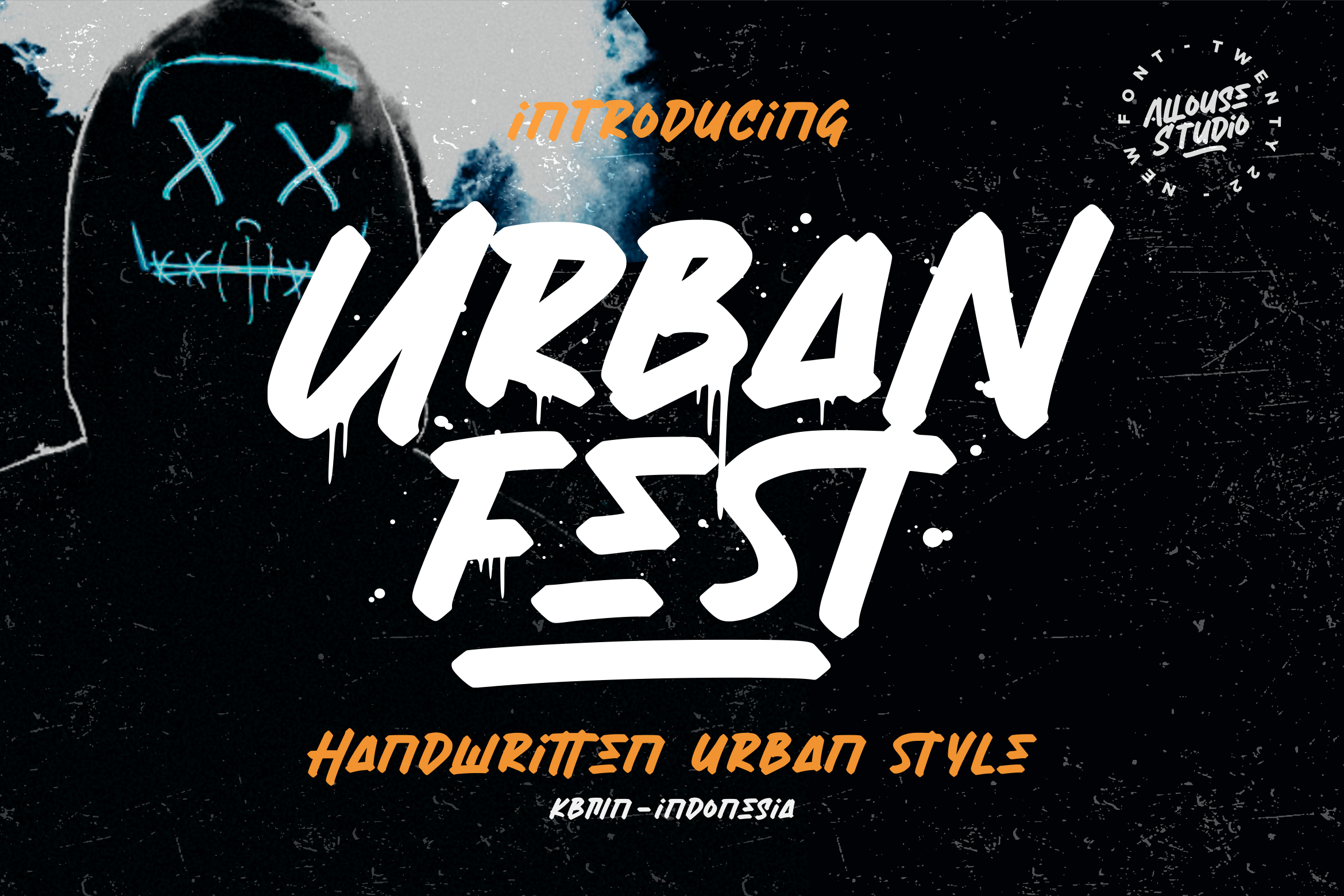 Urban Fest Brush Font