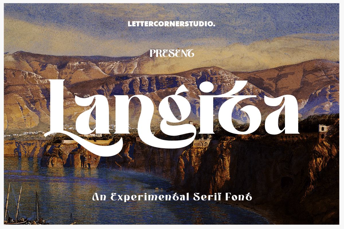 Langita Serif Font