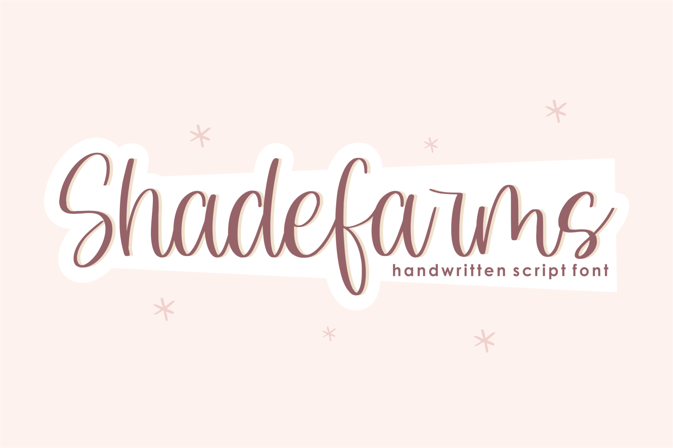 Shadefarms Script Font