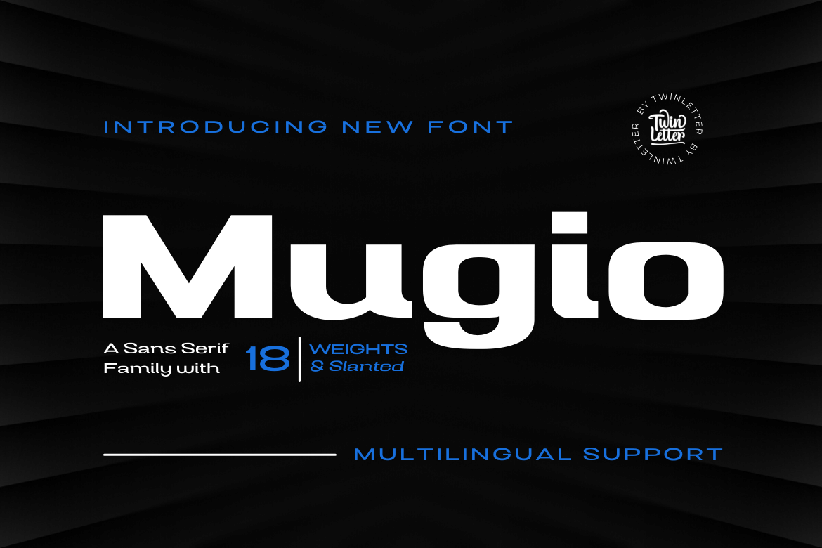Mugio Sans Serif Font