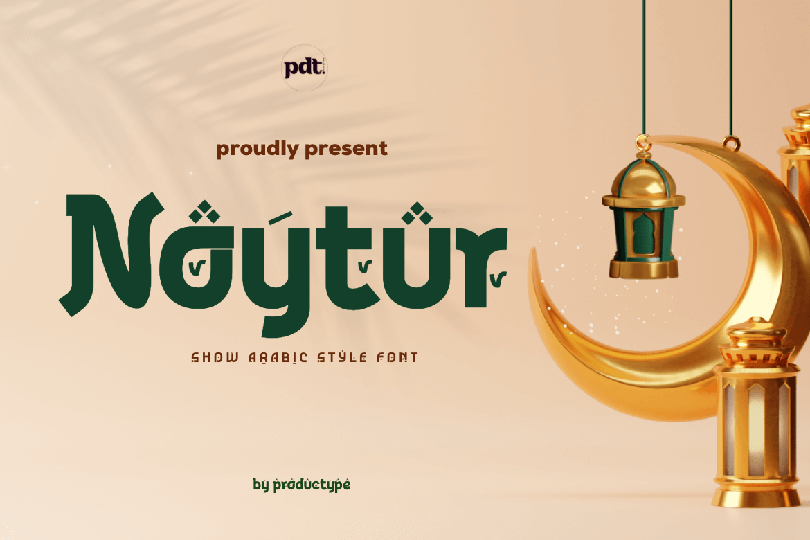Noytur Display Font
