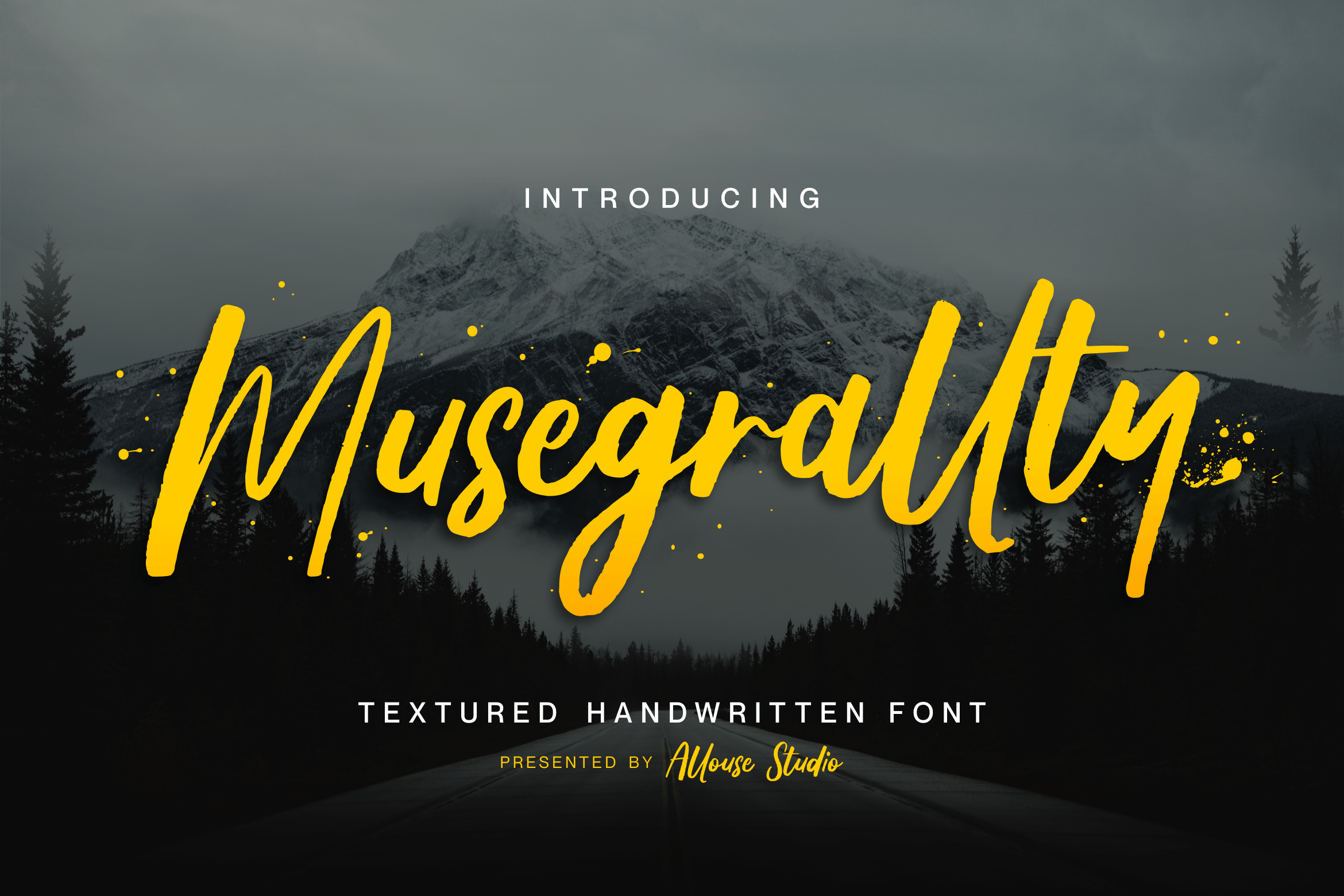 Musegrallty Script Font