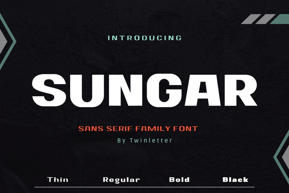 Sungar Sans Serif Font