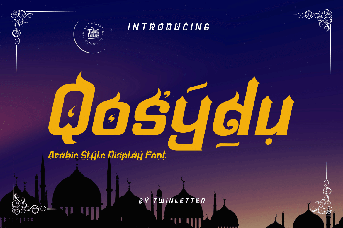 Qosydu Display Font