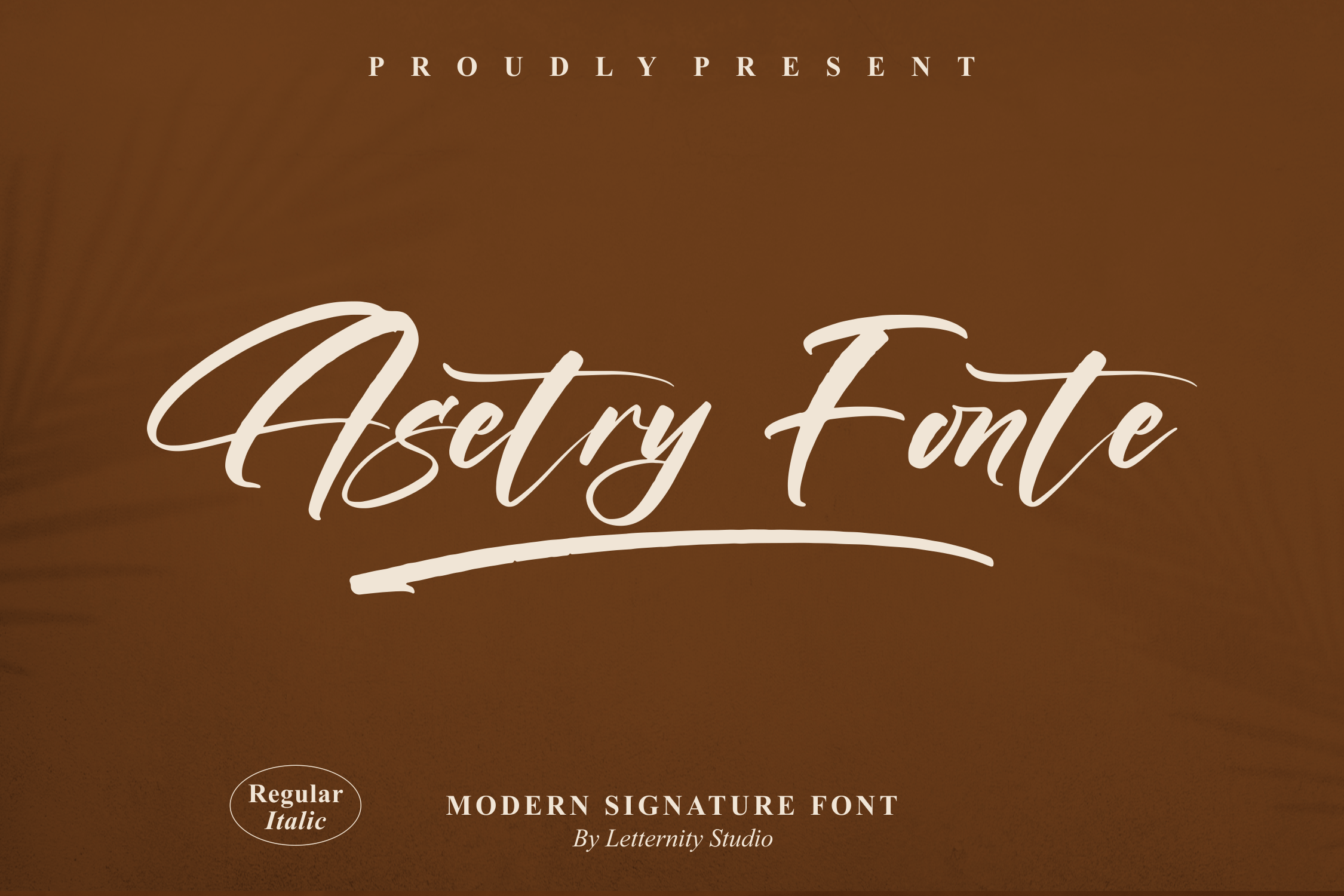 Asetry Fonte Script Font