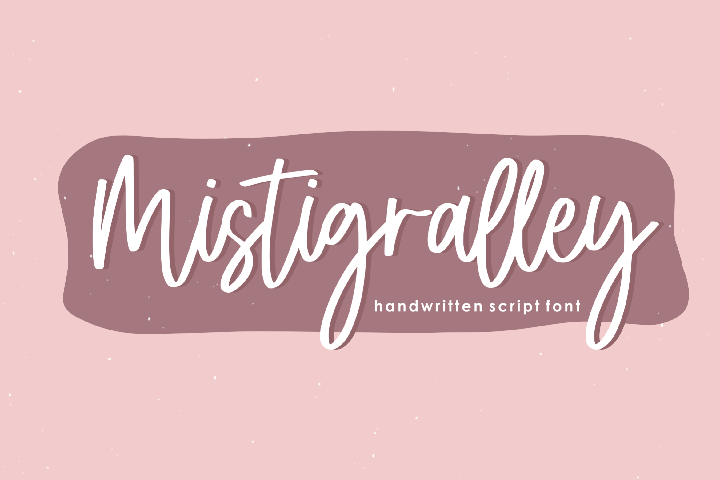 Mistigralley Script Font
