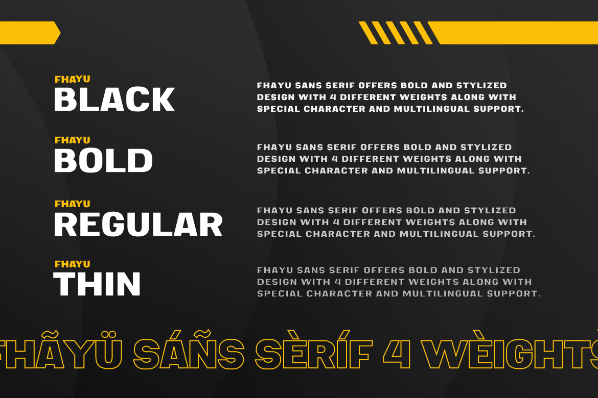 Fhayu Font preview image 2
