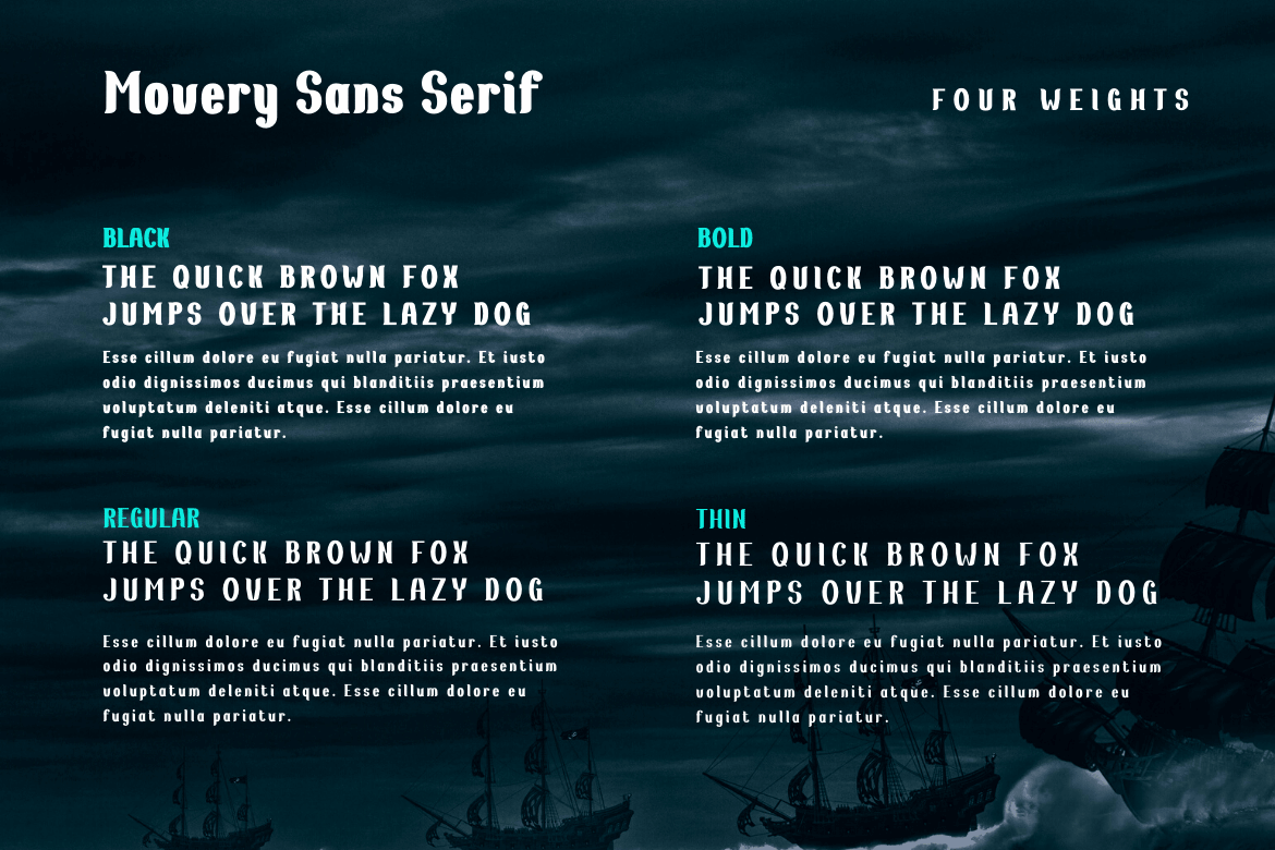 Moveri Font preview image 2