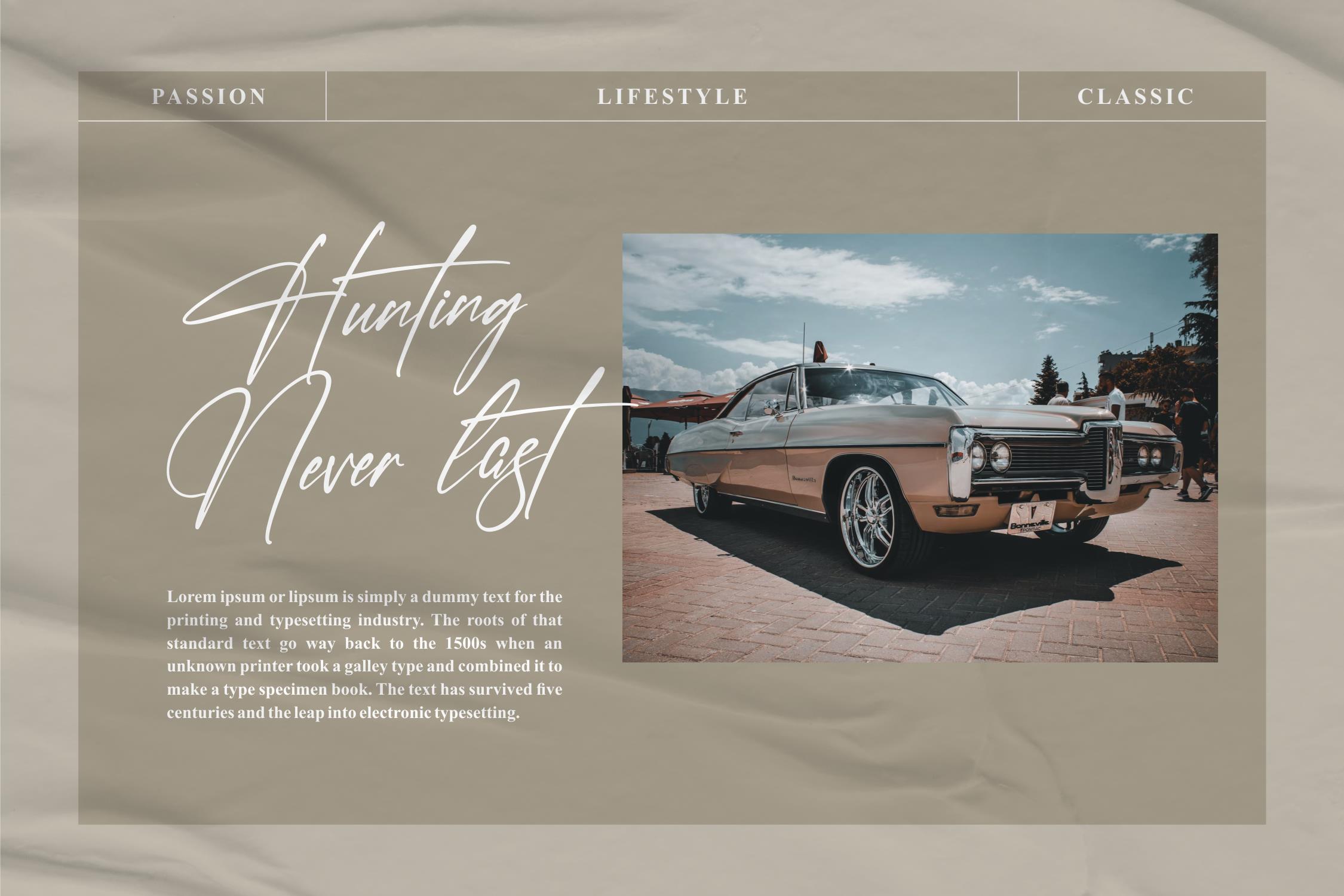 Faithfull Signature Font preview image 2