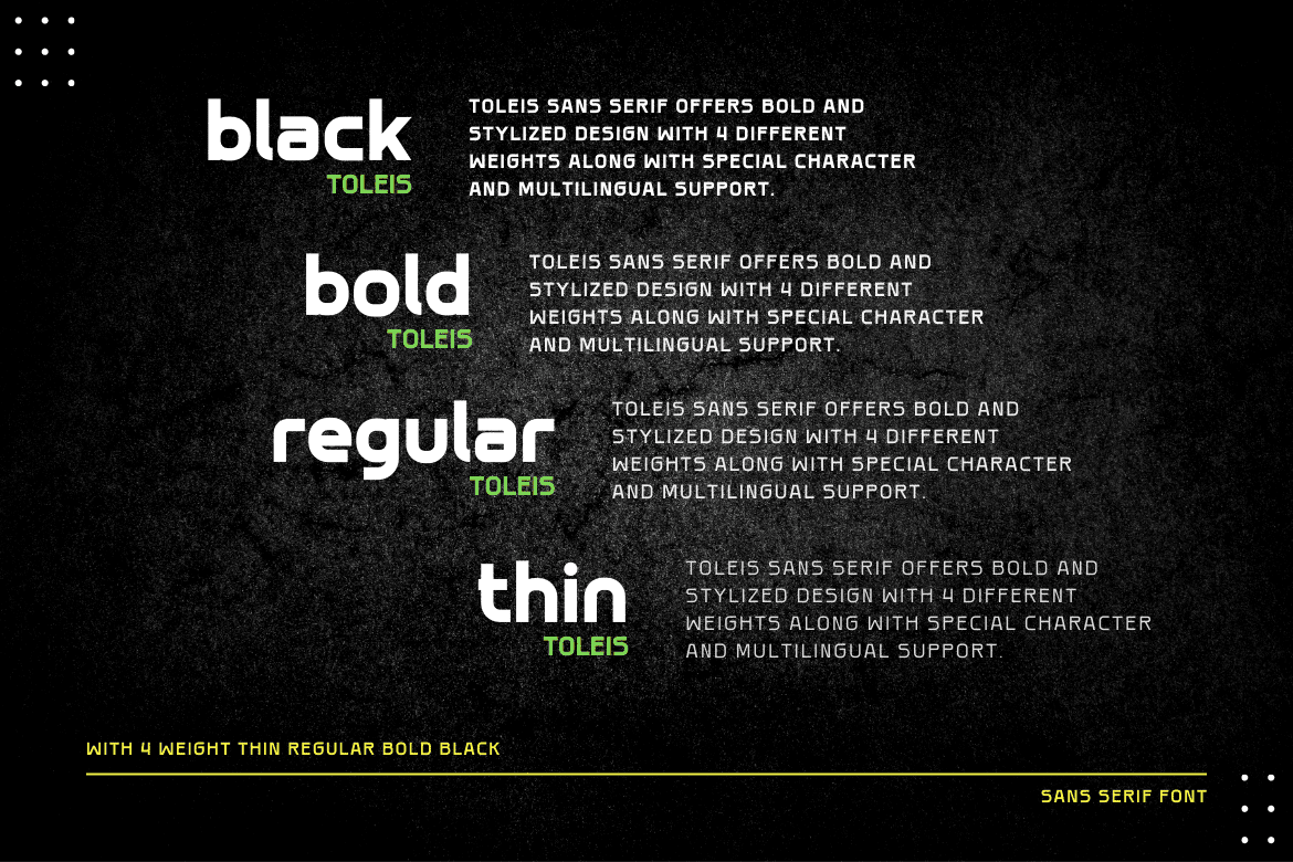 Toleis Font preview image 2