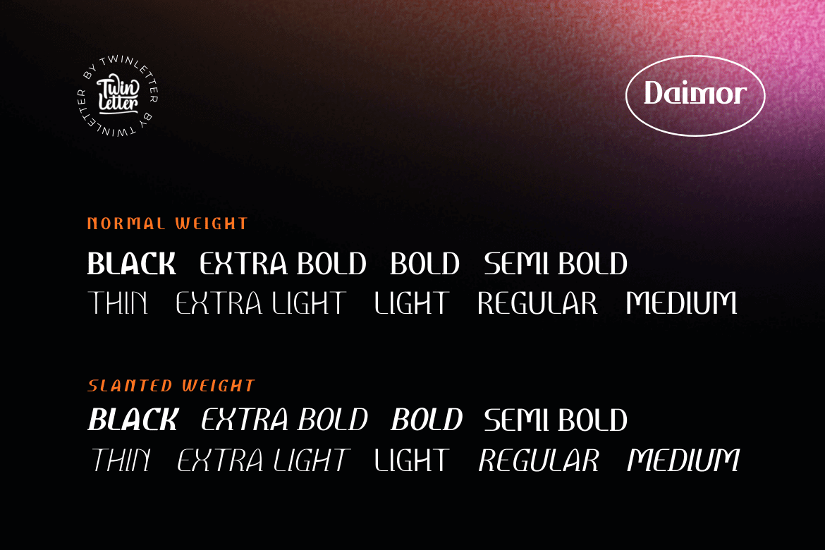 Daimor Font preview image 2