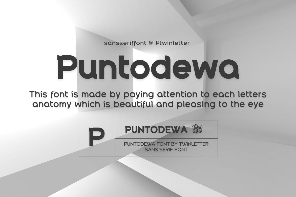 Puntodewa Font preview image 2