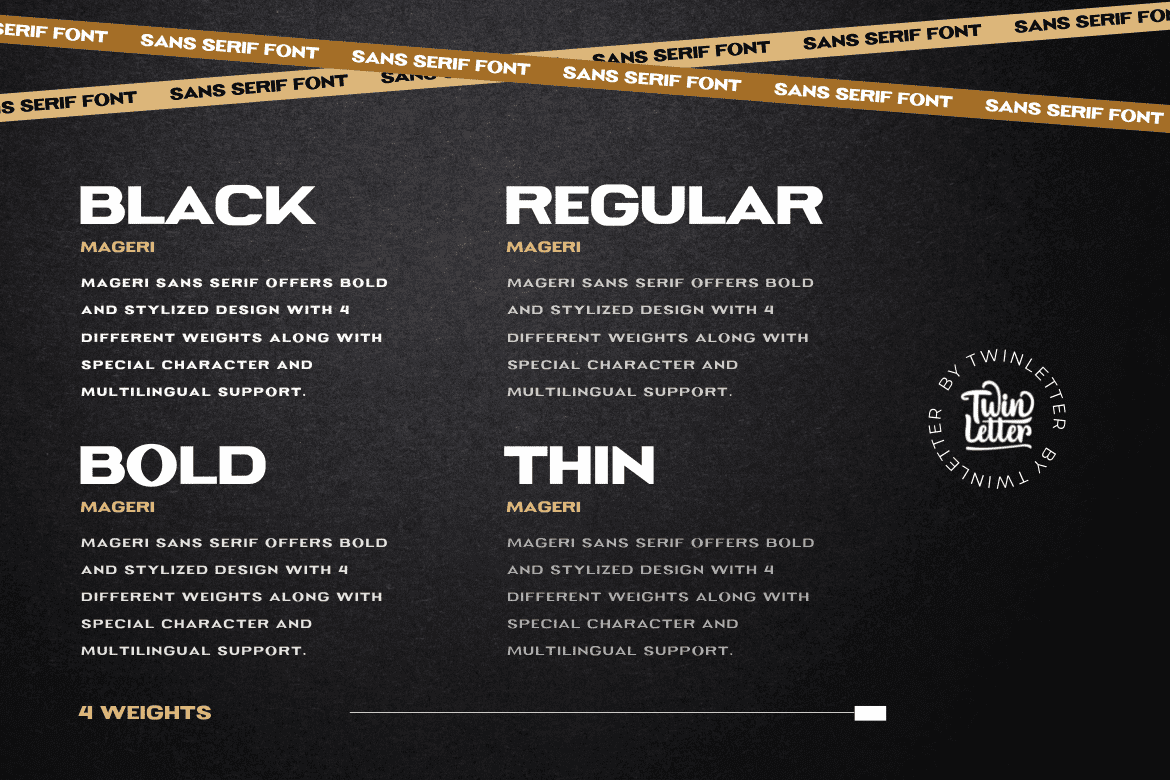 Mageri Font preview image 3