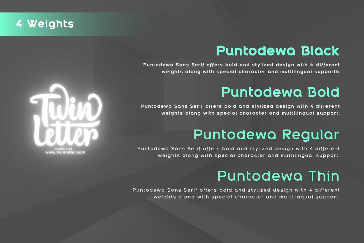 Puntodewa Font preview image 3