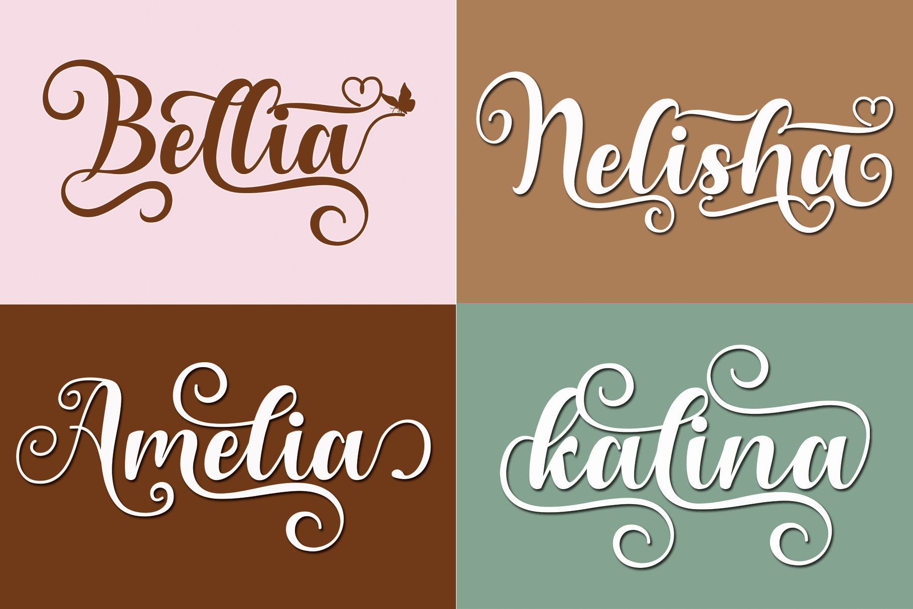 Alisha Font preview image 3