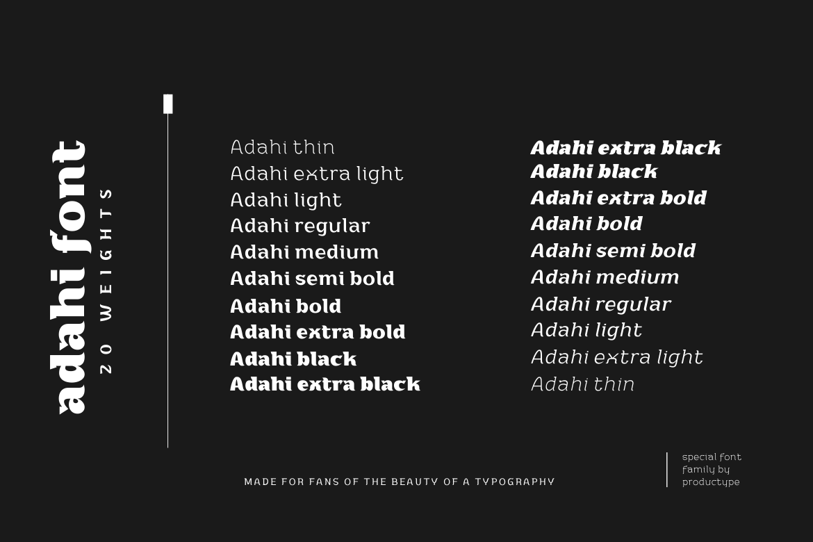 Adahi Font preview image 4