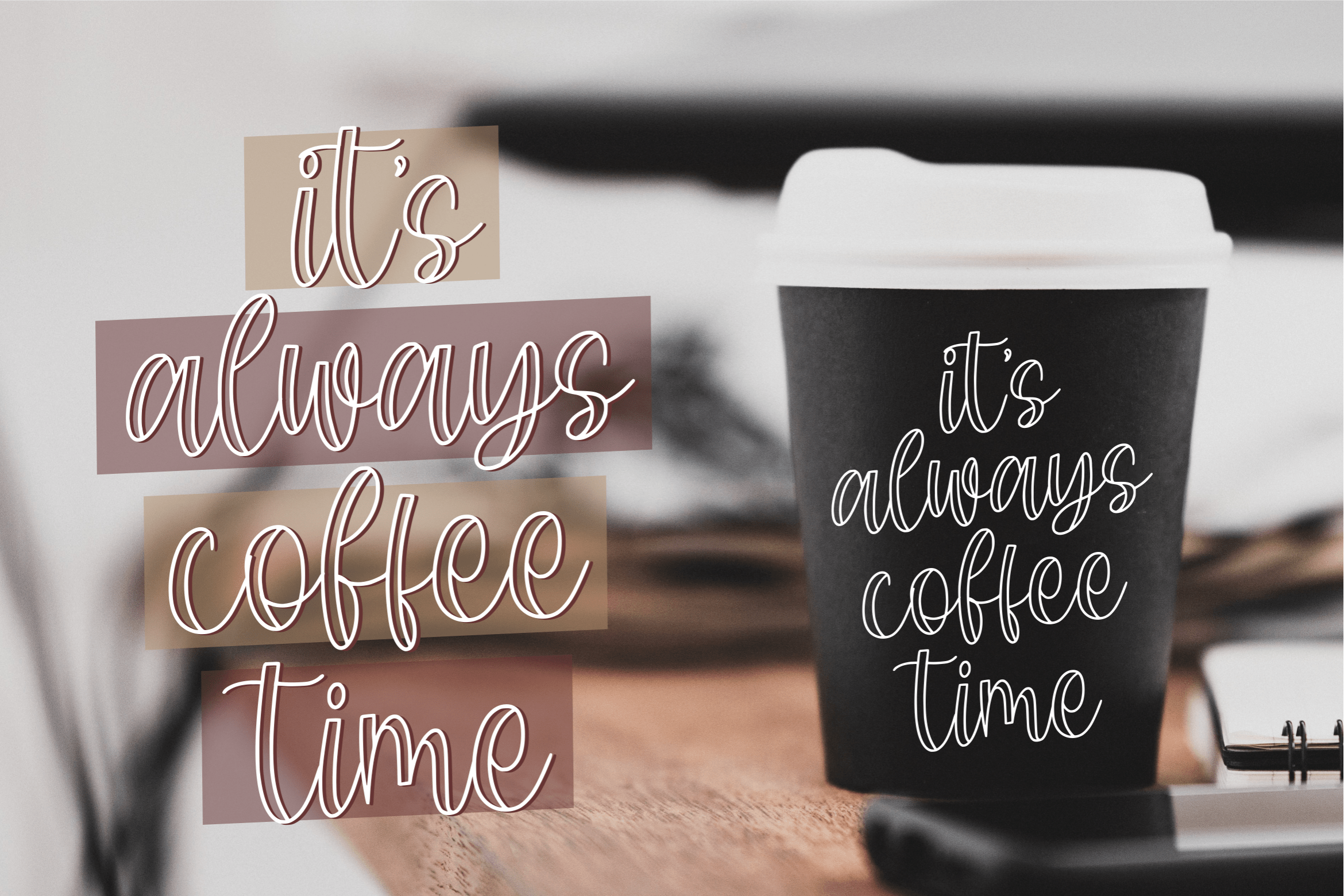 Honeyline Font preview image 5